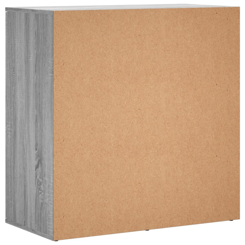 Sideboard Grau Sonoma 79x38x80 cm Holzwerkstoff