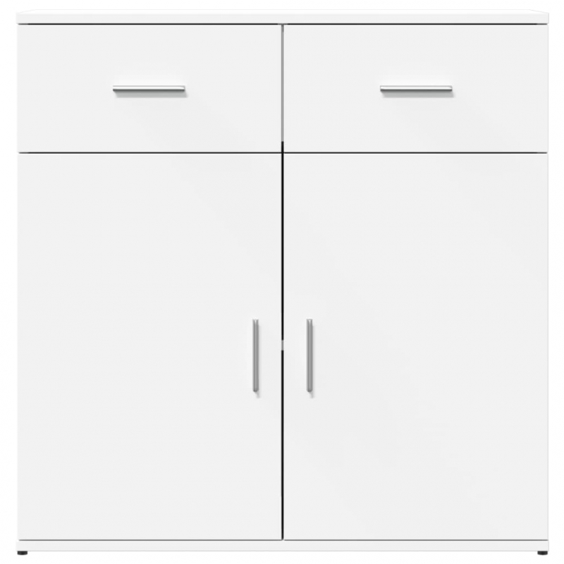 Sideboard Weiß 79x38x80 cm Holzwerkstoff