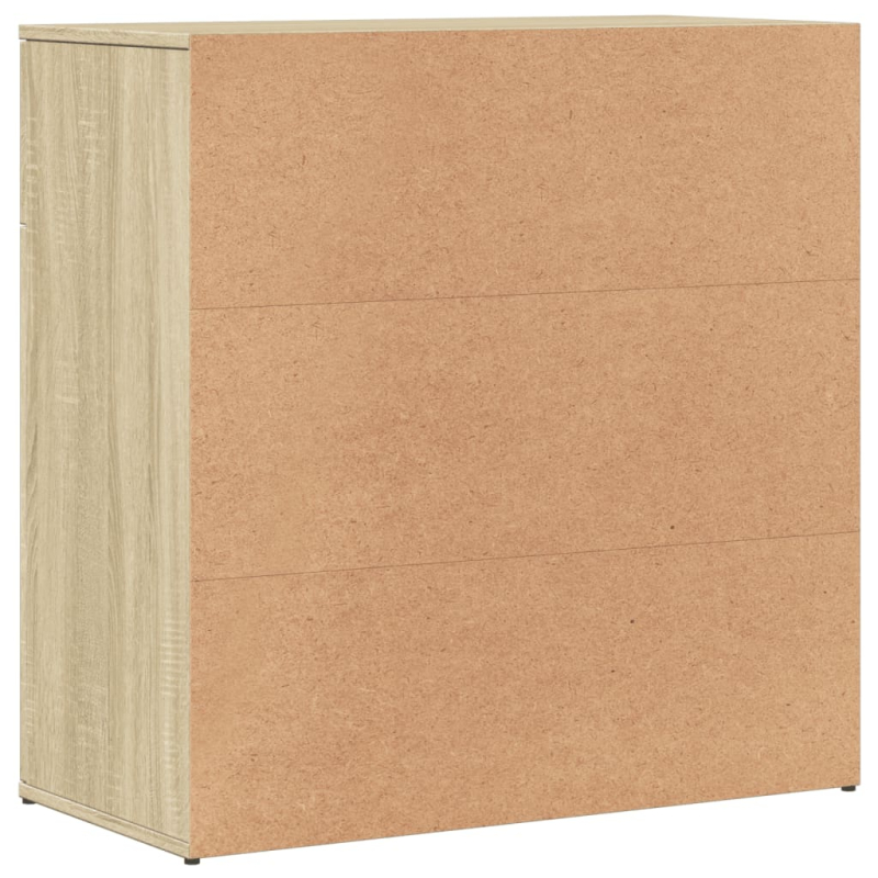 Sideboard Sonoma-Eiche 79x38x80 cm Holzwerkstoff