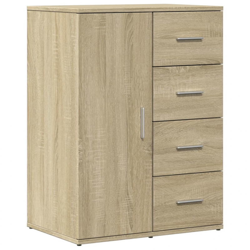Sideboard Sonoma-Eiche 59x39x80 cm Holzwerkstoff