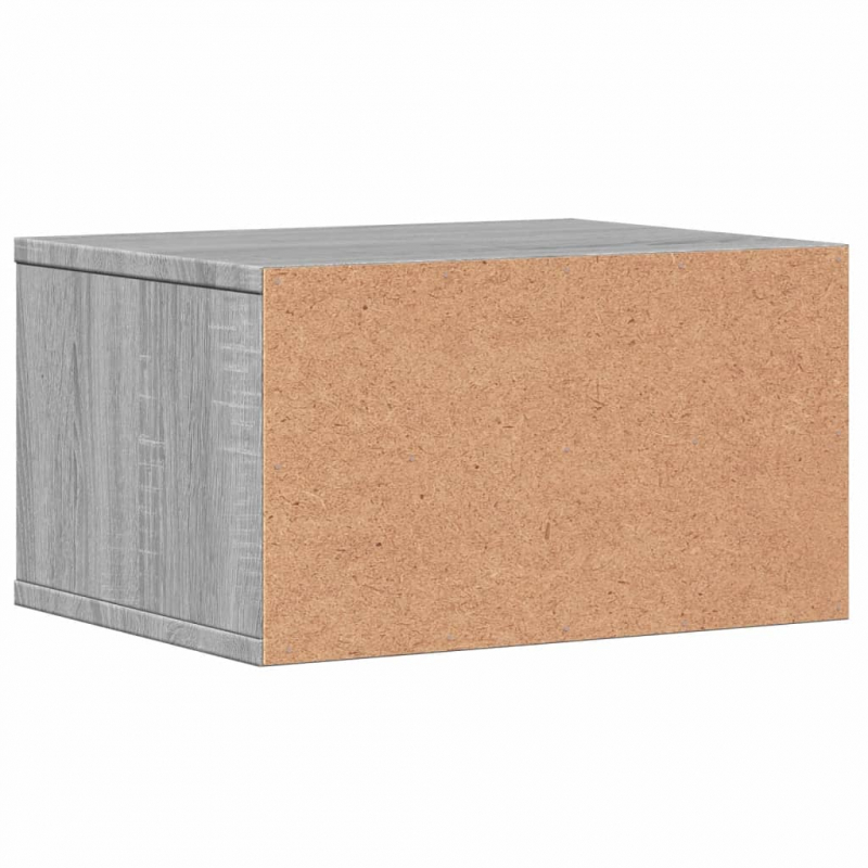 Druckerständer Grau Sonoma 40x32x22,5 cm Holzwerkstoff