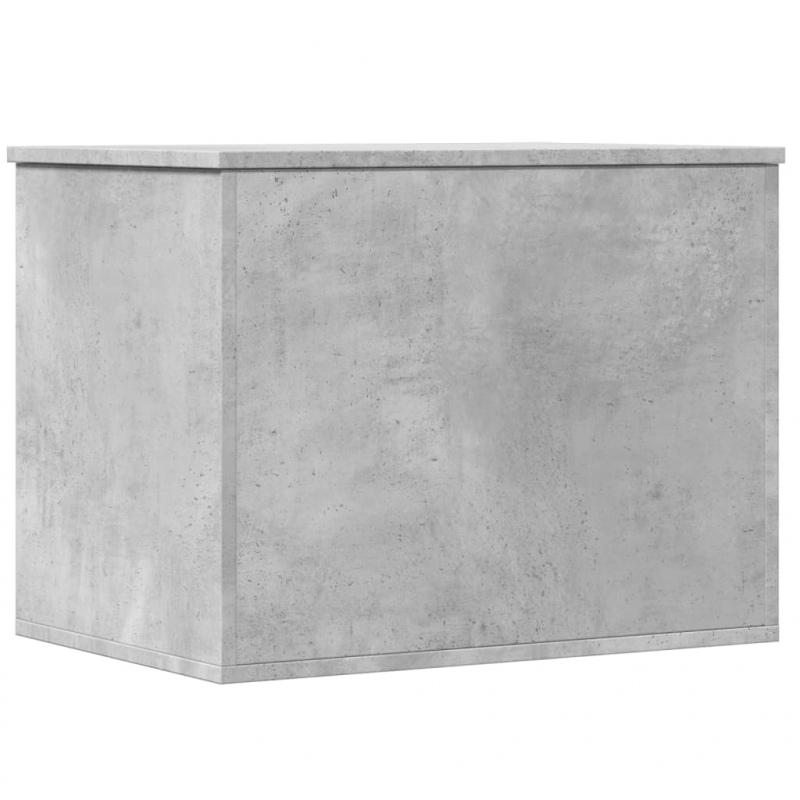 Truhe Betongrau 60x42x46 cm Holzwerkstoff