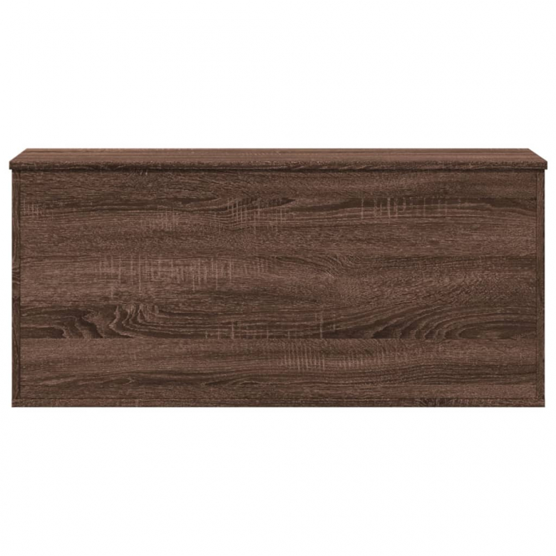 Truhe Braun Eichen-Optik 100x42x46 cm Holzwerkstoff