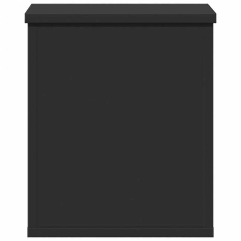 Truhe Schwarz 30x35x35 cm Holzwerkstoff