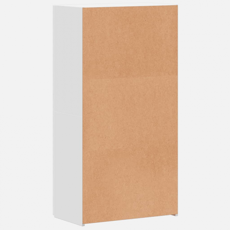 Aktenschrank Weiß 60x32x115 cm Holzwerkstoff
