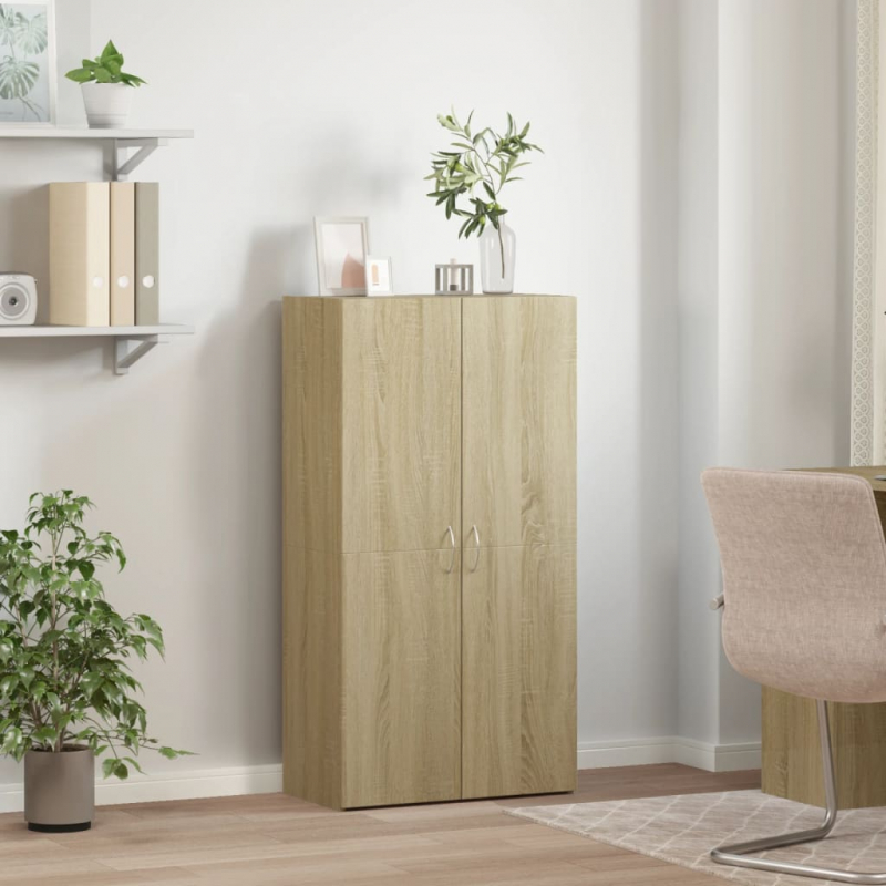 Aktenschrank Sonoma-Eiche 60x32x115 cm Holzwerkstoff