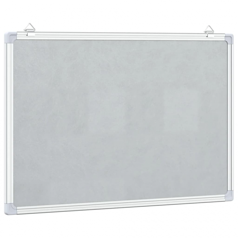 Magnetisches Whiteboard 40x30x1,7 cm Aluminium