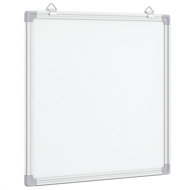 Magnetisches Whiteboard 40x40x1,7 cm Aluminium