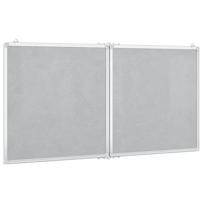 Magnetisches Whiteboard 120x60x1,7 cm Aluminium