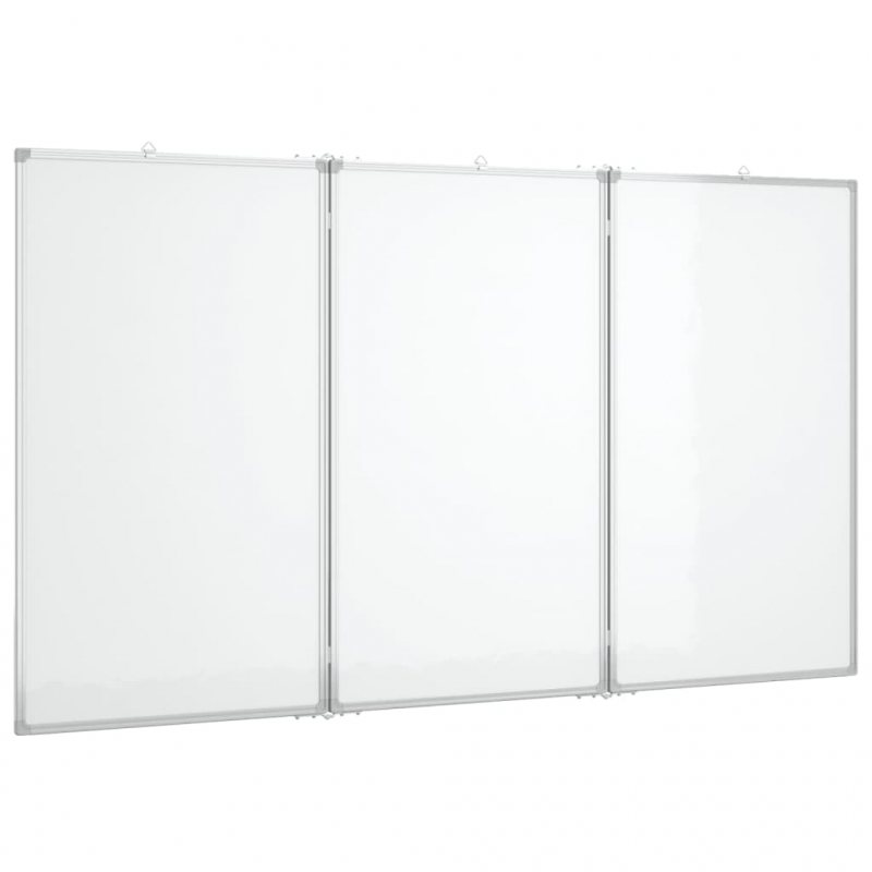 Magnetisches Whiteboard Klappbar 150x100x1,7 cm Aluminium