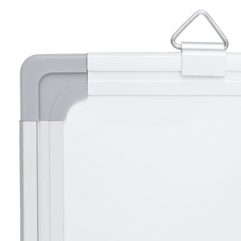 Magnetisches Whiteboard Klappbar 200x60x1,7 cm Aluminium