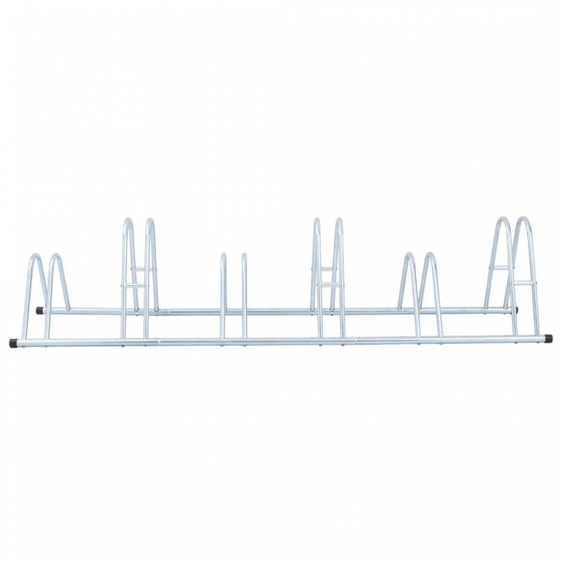 Fahrradständer für 6 Fahrräder Freistehend Verzinkter Stahl