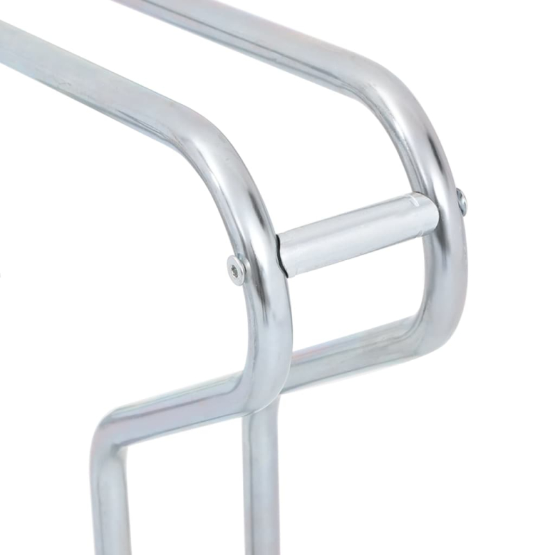 Fahrradständer für 6 Fahrräder Freistehend Verzinkter Stahl