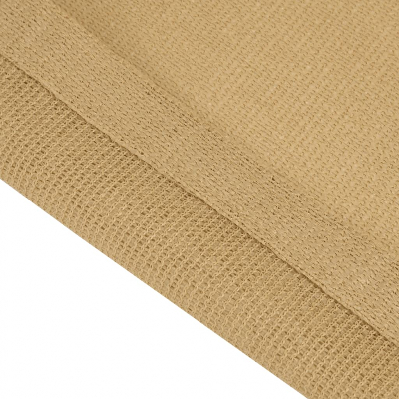 Zeltteppich Sandfarbe 300x500 cm HDPE