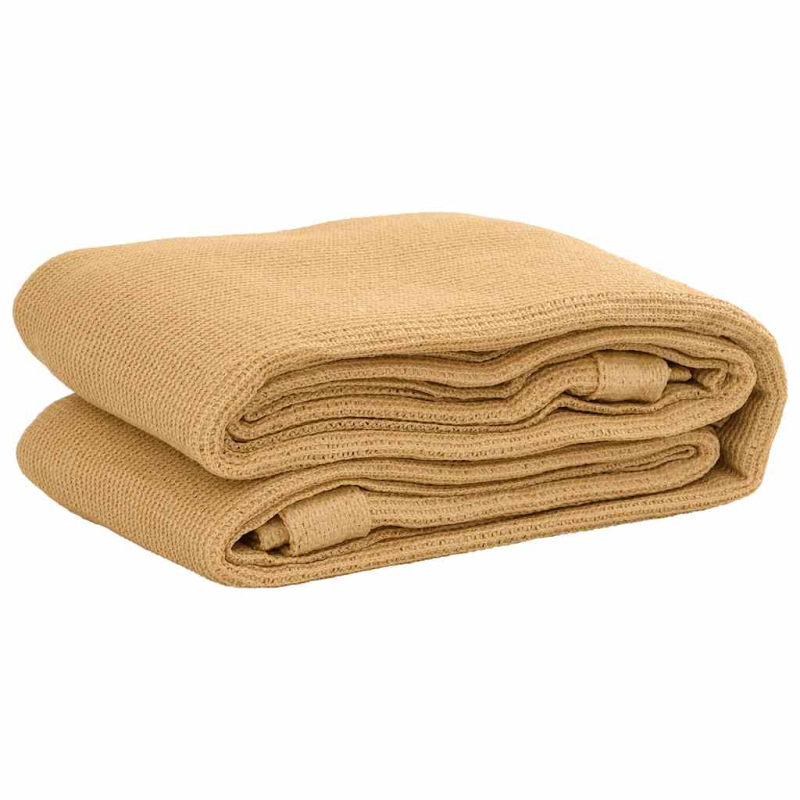 Zeltteppich Sandfarbe 300x600 cm HDPE