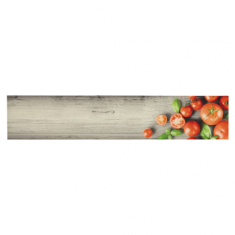 Küchenteppich Waschbar Tomaten 60x300 cm Samt