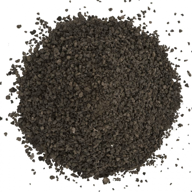 Basalt-Kies 25 kg Schwarz 3-5 mm
