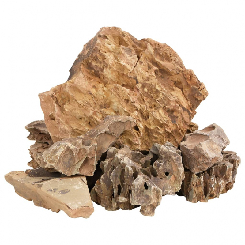 Drachensteine 10 kg Braun 5-30 cm