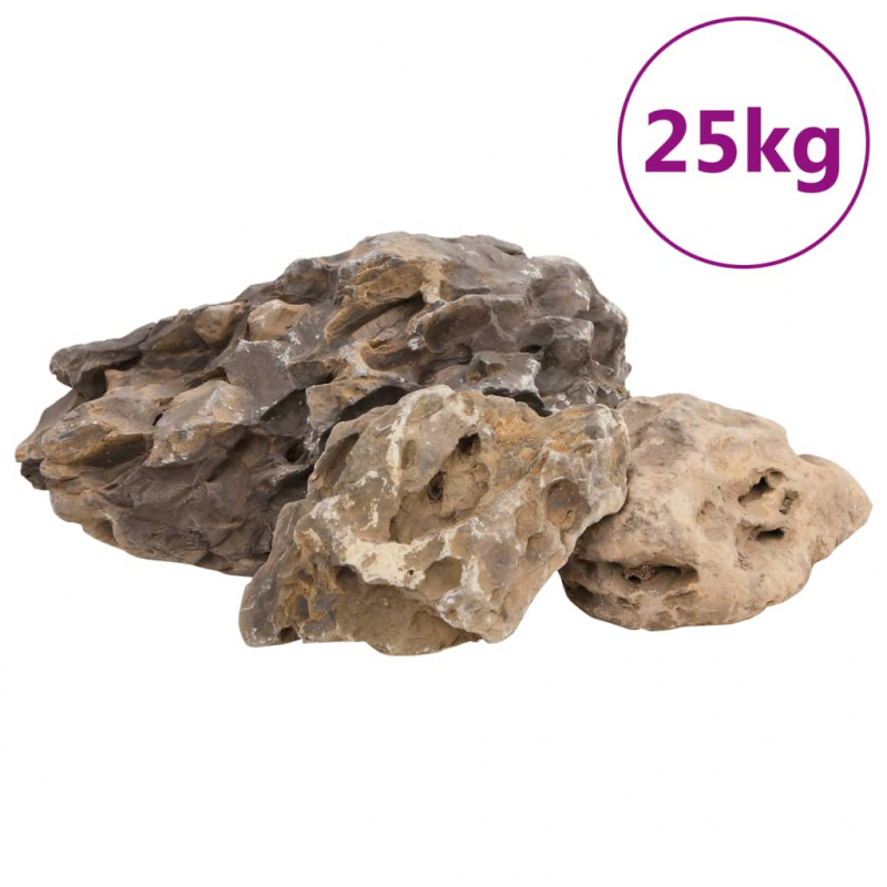Drachensteine 25 kg Grau 10-40 cm