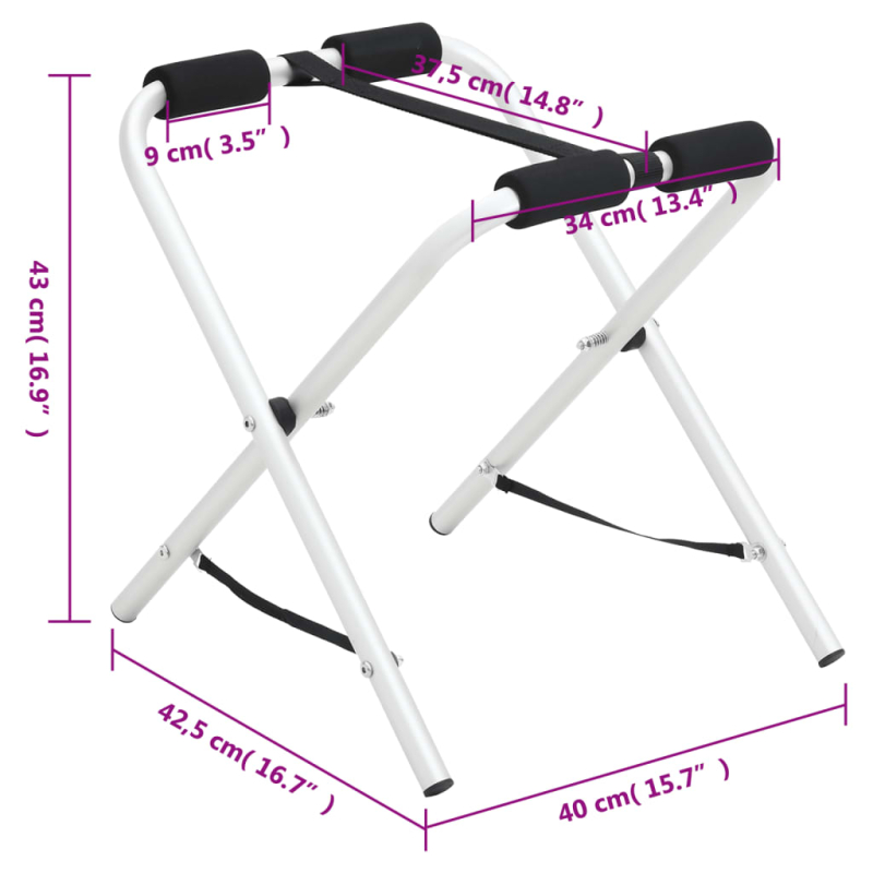 Kajak-Trolley 90 kg Aluminium