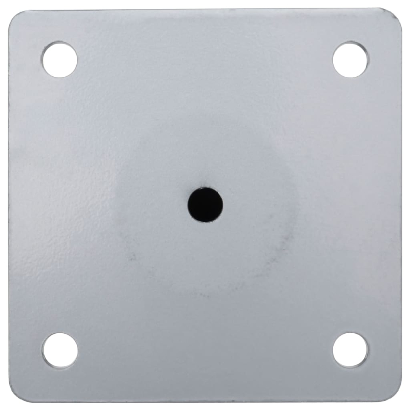 Sonnenschirmständer für Ø38/48 mm Mast Silbern Stahl