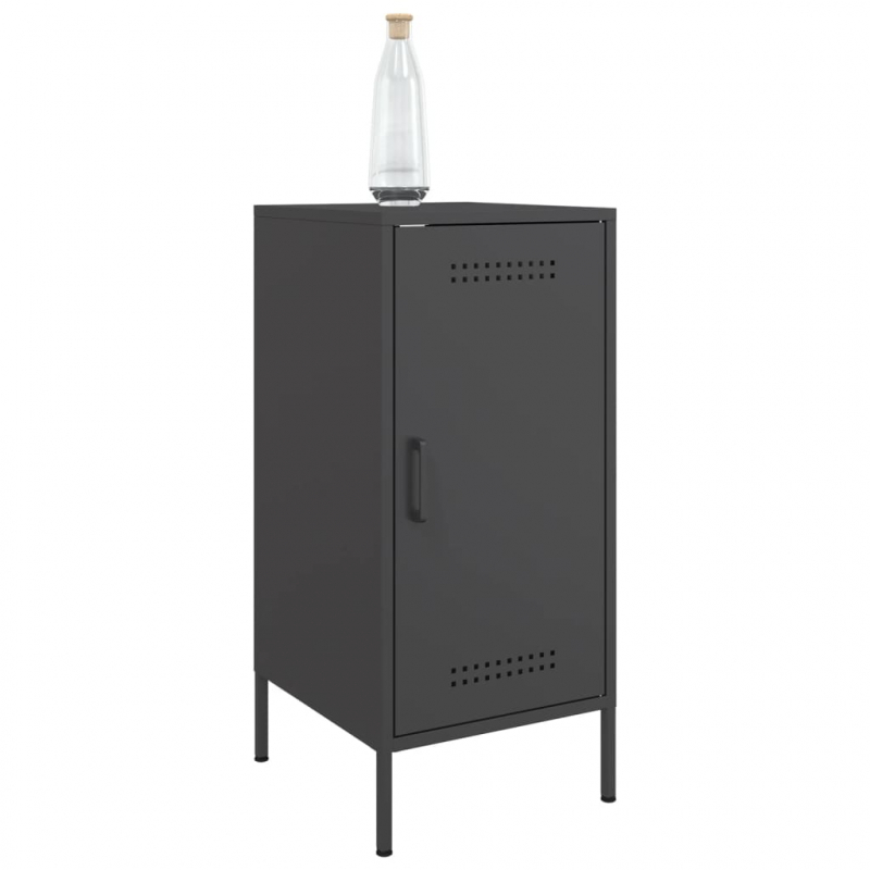Sideboard Schwarz 36x39x79 cm Stahl