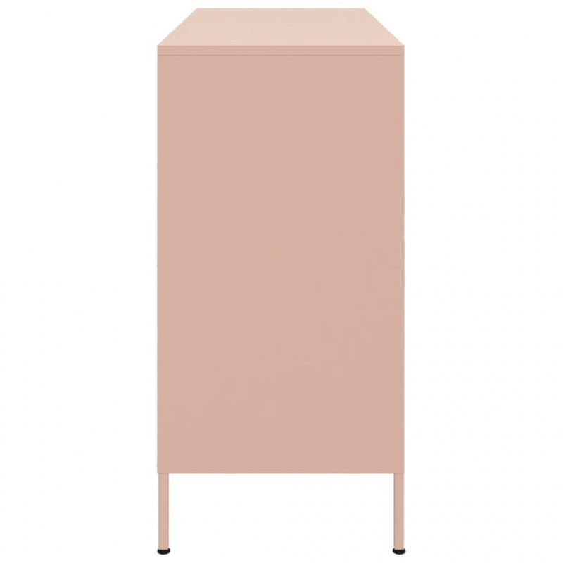 Sideboard Rosa 100,5x39x79 cm Stahl