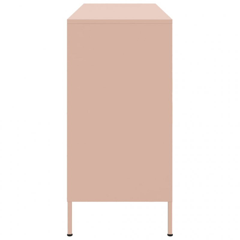 Sideboard Rosa 100,5x39x79 cm Stahl
