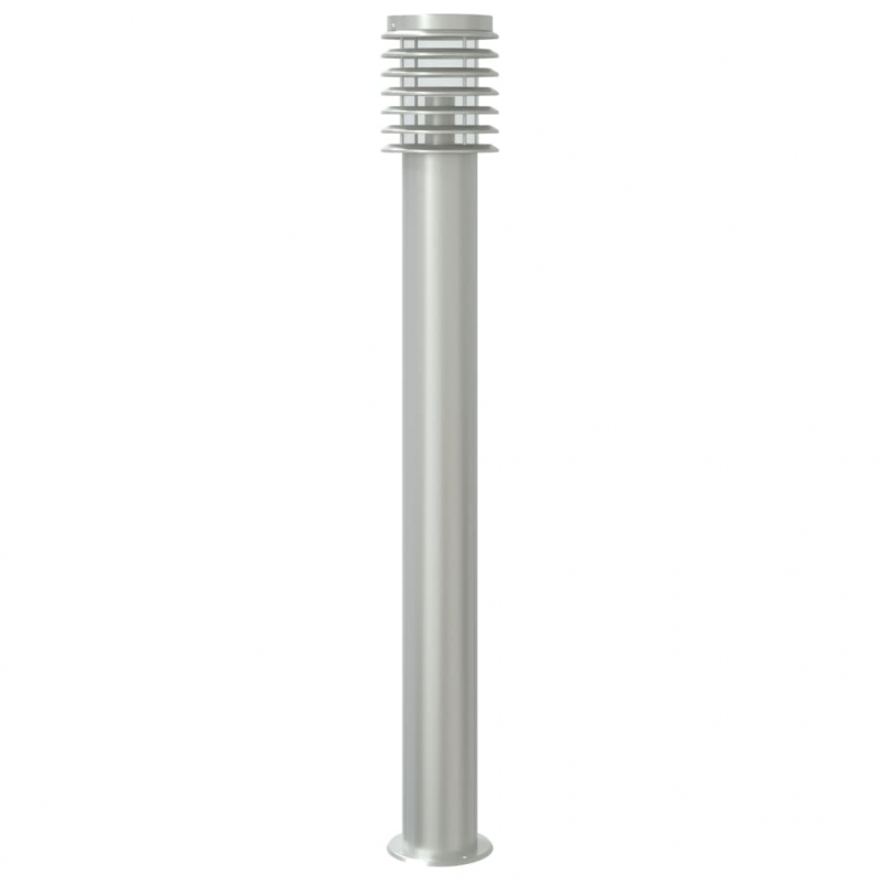 Wegeleuchte mit Bewegungsmelder Silbern 110 cm Edelstahl