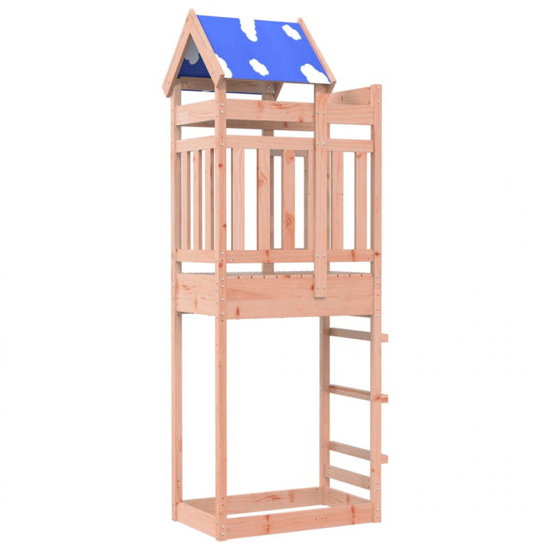 Spielturm 85x52,5x239 cm Massivholz Douglasie