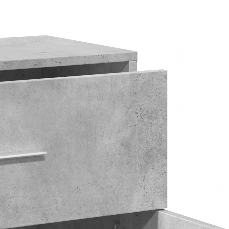 Sideboards 2 Stk. Betongrau 60x31x70 cm Holzwerkstoff