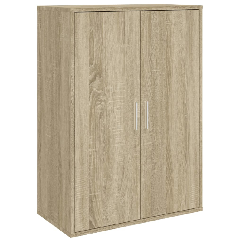 Sideboards 2 Stk. Sonoma-Eiche 60x31x84 cm Holzwerkstoff