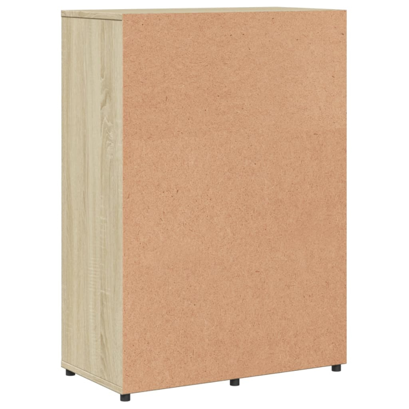 Sideboards 2 Stk. Sonoma-Eiche 60x31x84 cm Holzwerkstoff