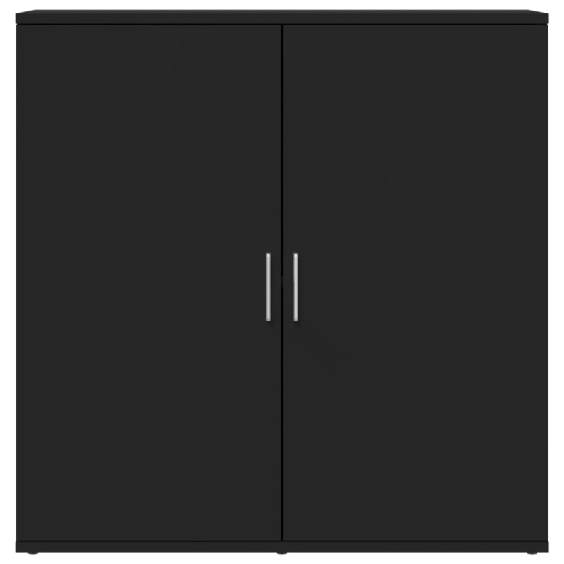 Sideboards 2 Stk. Schwarz 79x38x80 cm Holzwerkstoff