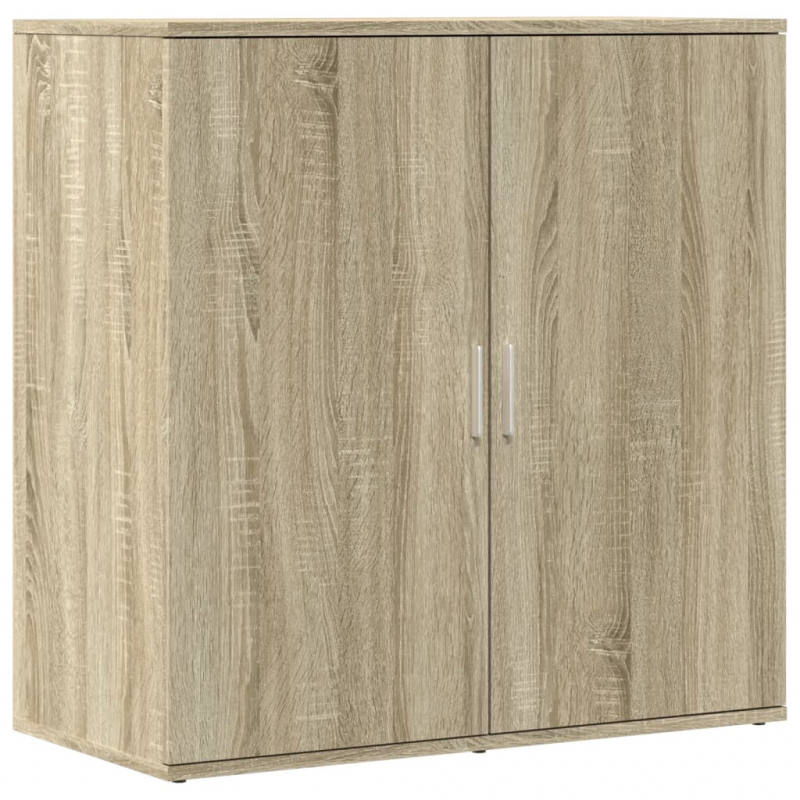 Sideboards 2 Stk. Sonoma-Eiche 79x38x80 cm Holzwerkstoff