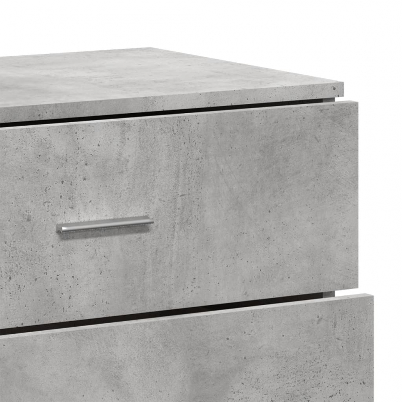 Sideboards 3 Stk. Betongrau Holzwerkstoff