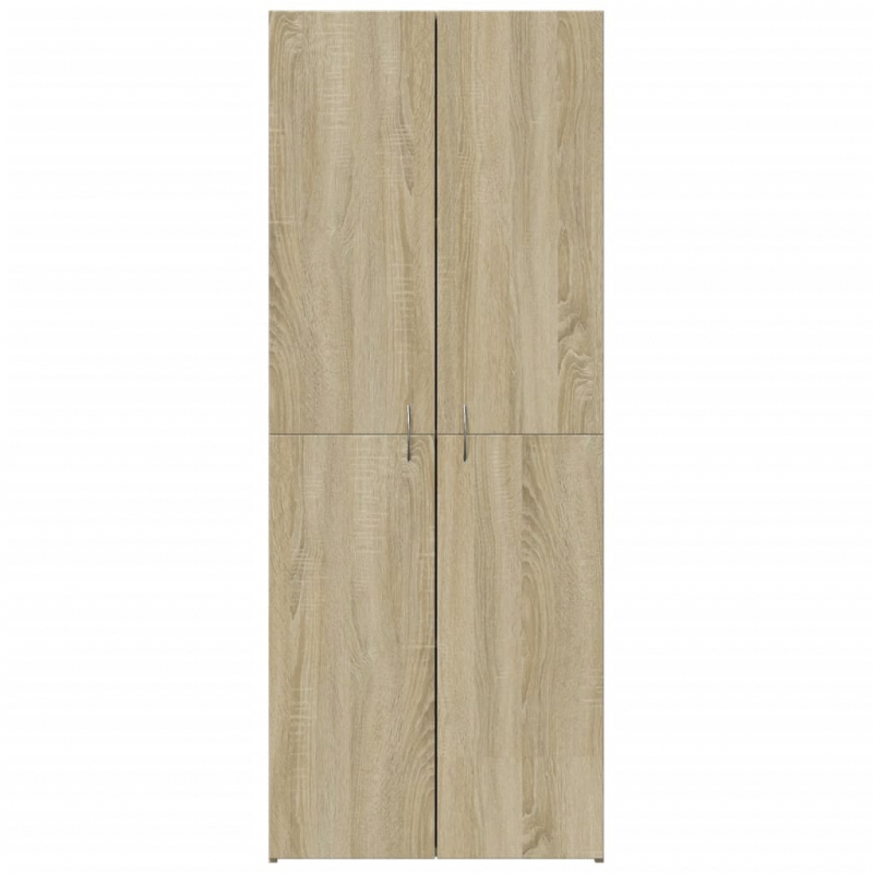 Aktenschrank Sonoma-Eiche 60x32x153 cm Holzwerkstoff