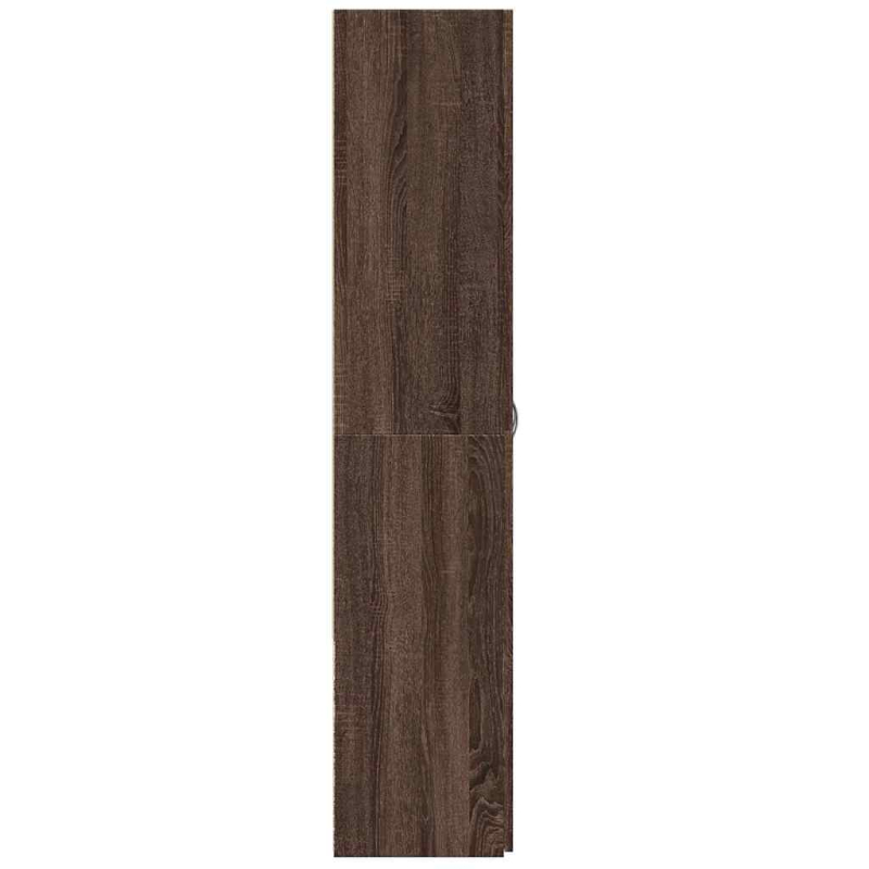Aktenschrank Braun Eichen-Optik 60x32x153 cm Holzwerkstoff