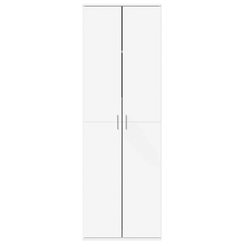 Highboard Weiß 60x35x180 cm Holzwerkstoff