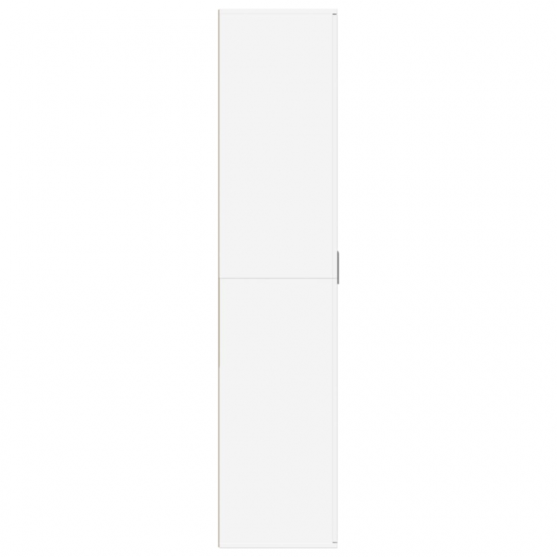 Schuhschrank Weiß 80×39×178 cm Holzwerkstoff