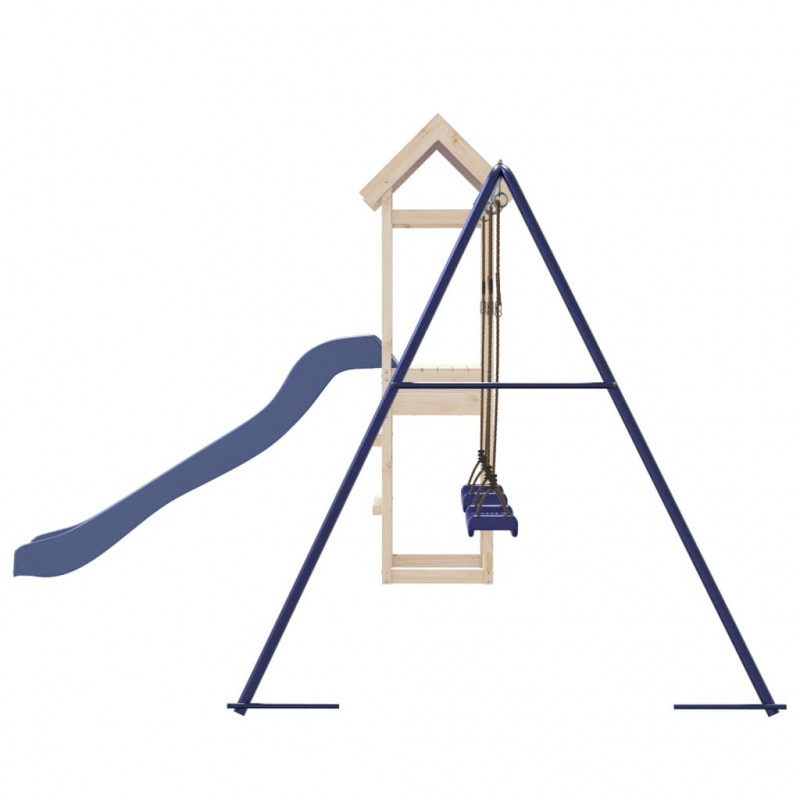 Spielturm Massivholz Kiefer