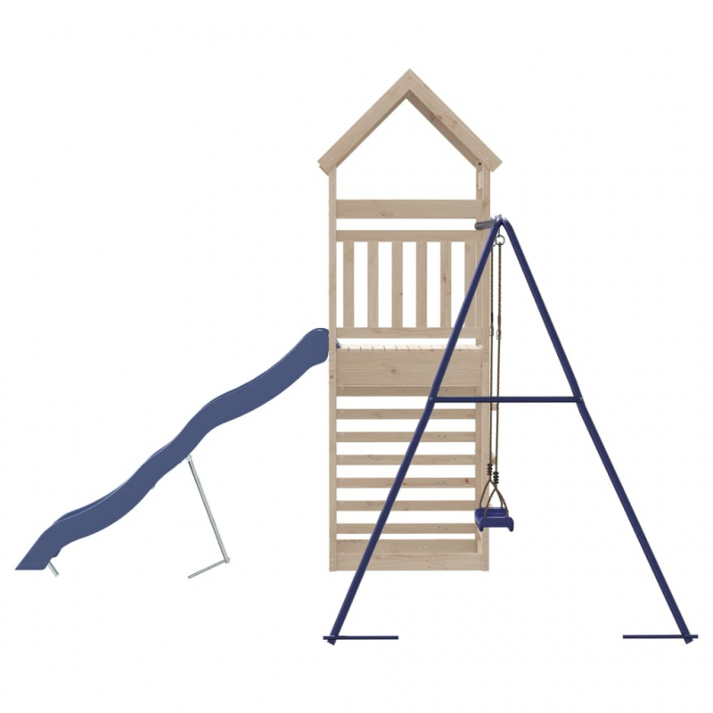 Spielturm Massivholz Kiefer