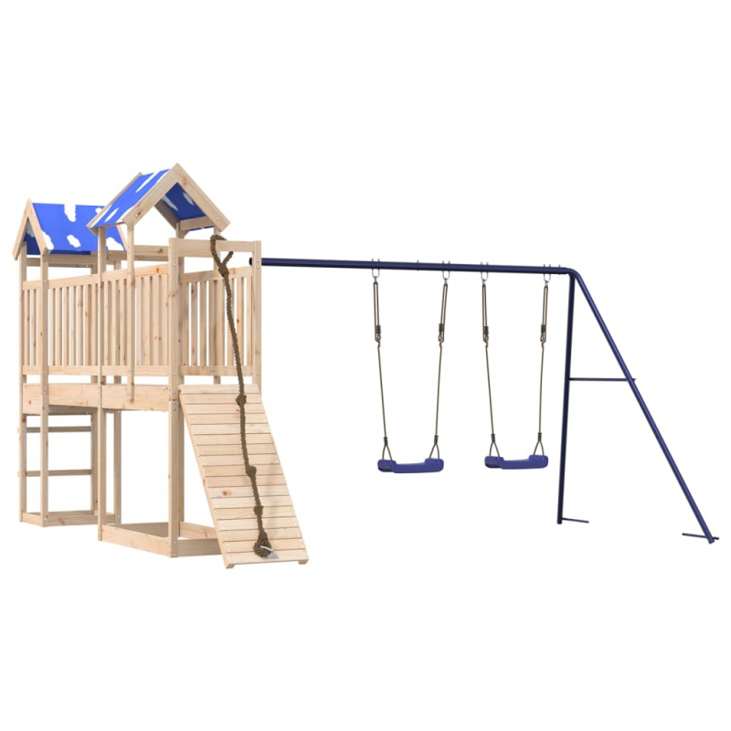 Spielturm Massivholz Kiefer