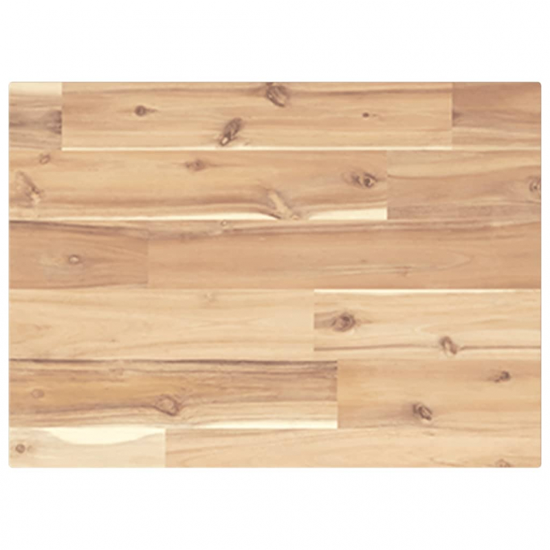 Schweberegal 40x30x2 cm Massivholz Akazie Unbehandelt