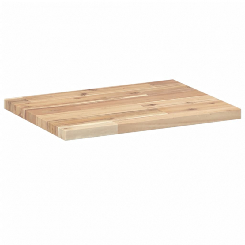 Schweberegal 40x30x2 cm Massivholz Akazie Unbehandelt