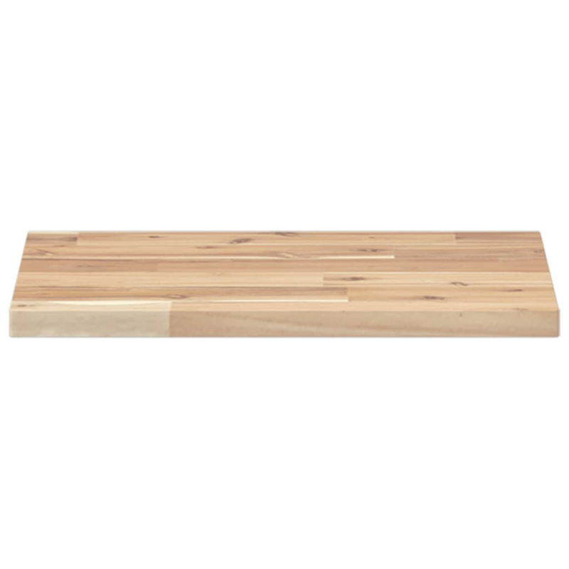 Schweberegal 40x30x2 cm Massivholz Akazie Unbehandelt
