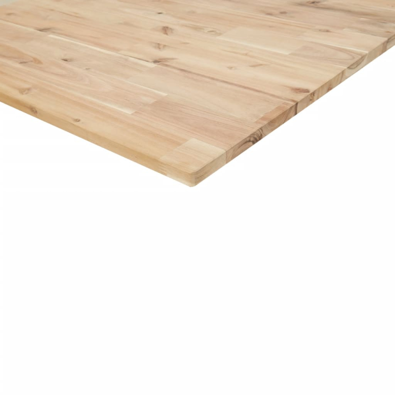 Schweberegal 60x40x2 cm Massivholz Akazie Unbehandelt