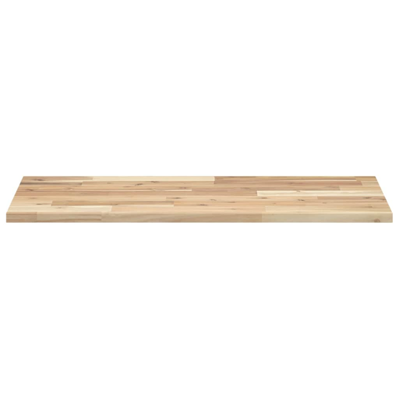 Schweberegale 2 Stk. 80x40x2 cm Massivholz Akazie Unbehandelt