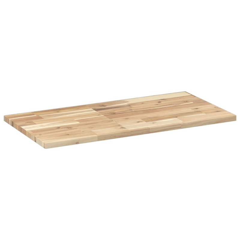 Schweberegale 2 Stk. 80x40x2 cm Massivholz Akazie Unbehandelt