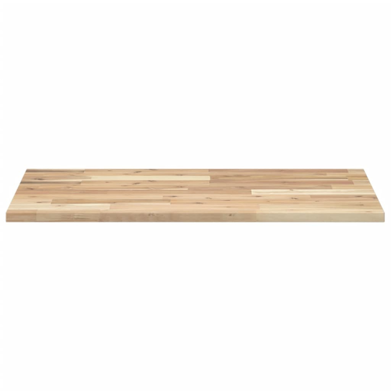 Waschtischplatte Unbehandelt 80x50x2 cm Massivholz Akazie